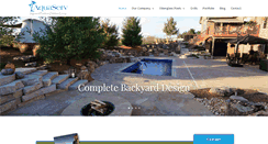 Desktop Screenshot of poolsbyaquaserv.com